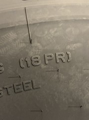 365/85R20 Pirelli PS22 18ply – NEW 2025 DOTs – Military Tire