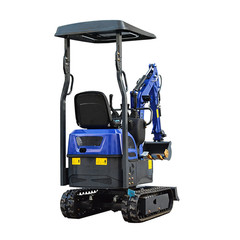 Free delivery unloading. 1-ton mini excavator, 13.5hp EPA engine, 6 accessories
