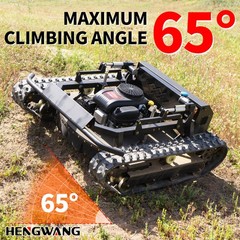 New 22 hp remote control off-road tank lawn mower with adjustable mowing height