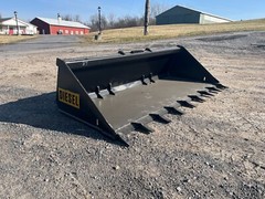 84″ Heavy Duty Low Profile Skid Steer Tooth Bucket