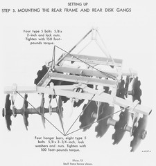 IH McCormick International 122 1pt 3pt Folding Tandem Disk Harrow Owner’s Manual