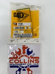 Caterpillar 268-4530 Warning Film Label Decal