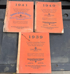 Lot 1939 1940 1941 Timken Roller Bearing Parts Catalog Car Truck Bus Originals