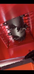 Skid Steer Raytree Block Stone Asphalt Rock Crusher Loader Hydraulic Attachment