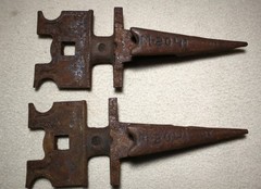 M-2041 Sickle Bar Mower Cast Iron Rock Guards Lot of 2