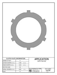 Steel Replaces Various manufacturers see interchange below Alto 316709