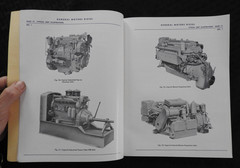1955 CUMMINS General Motors Series 71 3-4-6 Cyl Diesel Engine Operators Manual