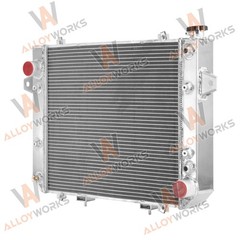 4 Row Radiator 440211-00010 Fits 2012+ Doosan Daewoo Fitsklift G20P-5 GM 3.0L LP