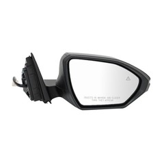 Right Mirror Elec 8Pin Blk Cover Man Clr Glass 6.69in Direct Repl HY1321328