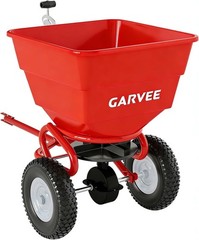Heavy Duty 110lb Tow Behind Broadcast Spreader ATV Garden Tractor Seed Spreading