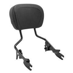 Sissy Bar Upright Passenger Backrest Pad Fits Touring Street Road Glide 09-25