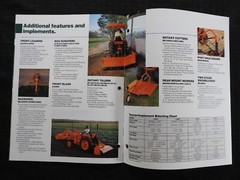 GENUINE 1990-93 KUBOTA L2650DT L2950DT L3450DT L3650DT TRACTOR CATALOG BROCHURE