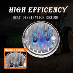 2x Par36 Flood 30W LED Work Light for John Deere Case IH New Holland RE561117