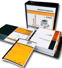 Case 1835B Skidsteer Service Manual Parts Catalog Operators Owners Repair Set