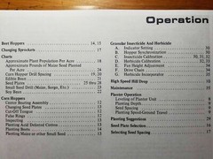 Allis-Chalmers 70 Series 71 72 73 74 Planting Unit Owner Operator Manual 573266