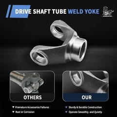 Driveshaft Weld Yoke3-28-777 Tube Yoke 1350 Series Fits 2″ x 0.12″ Welded Tube W