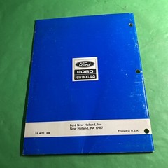 Heavy Equipment: FORD 48” & 60” Direct Drive Mid-Mount Mowers Manual / CAM