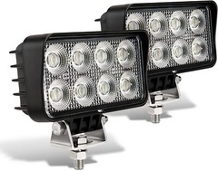 waterproof 4-inch 24W 2700LMS, 4X LED tractor work light truck floodlight