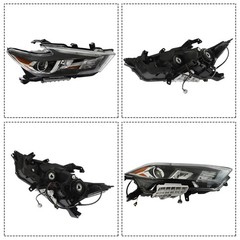 Maxima 2016-2018 Headlight Assembly Black Projector Right Side RH
