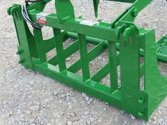 48″ Root Grapple Bucket and 42″ Long Pallet Forks Attachment -John Deere 400/500