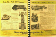 Minneapolis-Moline Power For All Farm Work Any Size Farm Twin City Sales Book