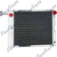 #71611C1 4 Row Radiator For International 886 986 1066 1086 1466 1486 A121725C1.
