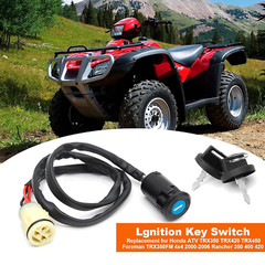Ignition Switch W/Keys Replacement for Honda ATV TRX350 TRX420 TRX450 Rancher 35