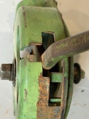 John Deere 3010 Synchro Trans Shift Lever Assembly AR45240 AR26357 R27633