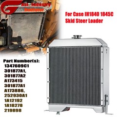 1347609C1 Radiator Fits Case IH 1840 Case IH 1845C Skid Steer Loader 1A12192