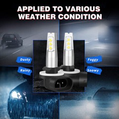 2 6000K BRIGHT LED bulbs For John Deere Tractor 4720, 2320, 2520, 2720, 3033R US