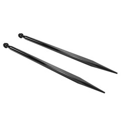 2-Pack Hay Spike 49″ Square Bale Spear For Bobcat Skidsteer Tractor 9000lb Cap