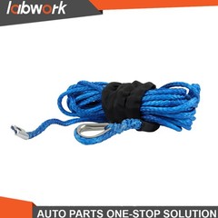 Labwork 5/16″x50′ Synthetic Winch Rope Line Recovery Cable 12000LBS W/Sheath US