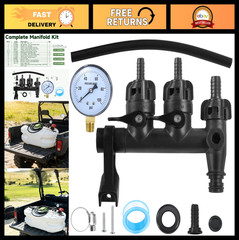 Leak-Proof Sprayer Manifold Kit, Quick Connect & Shut-Off Valves, Fits Fimco 9.8