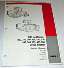 Case IH STX & Steiger 280 thru 535 Tractor “HVAC & CAB” Repair Service Manual
