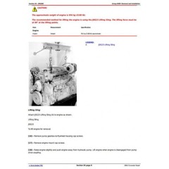 JOHN DEERE 230LC EXCAVATOR DIAGNOSTIC, TEST SERVICE MANUAL PDF ON USB