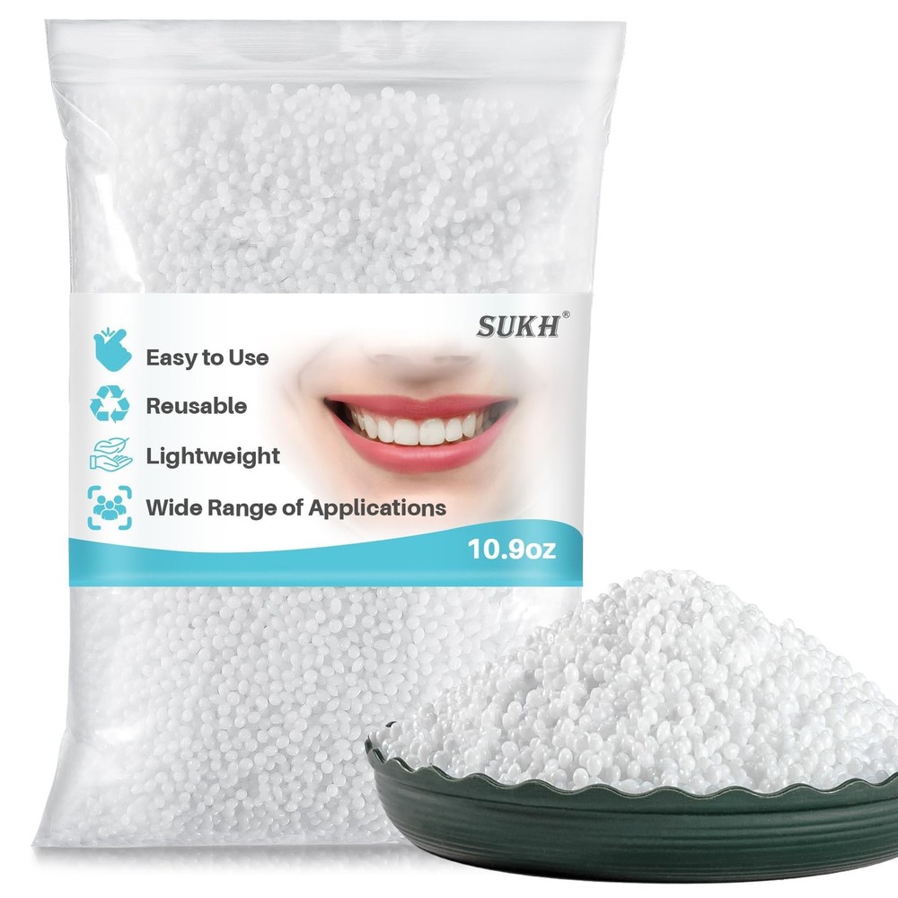 Moldable False Teeth Beads – DIY Tooth Repair Kit for Chipped or Cracked Teeth