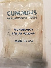 Cummins Governor Plunger PN AR 40130-04 Original OEM – Made in USA