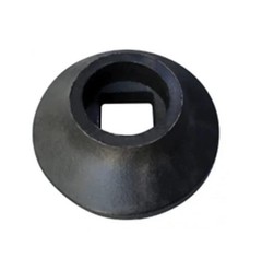 Disc Harrow Bearing Half Spool Spacer 1-5/8″ Tall Fits 1-1/8″ Square Axles
