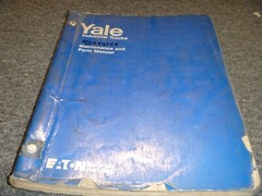 Yale Eaton GC GLC GP GLP Forklift Lift Truck Shop Service Repair Manual xz