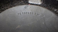 Lot of 5 WABCO 1032462 Cast Iron Dome Valve Caps PC502465 BX1 BX2 BX3