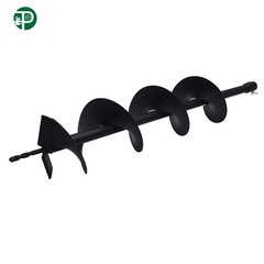 6 inch Earth Drill Bits For Gas Powered Post Fence Hole Digger Cast Steel