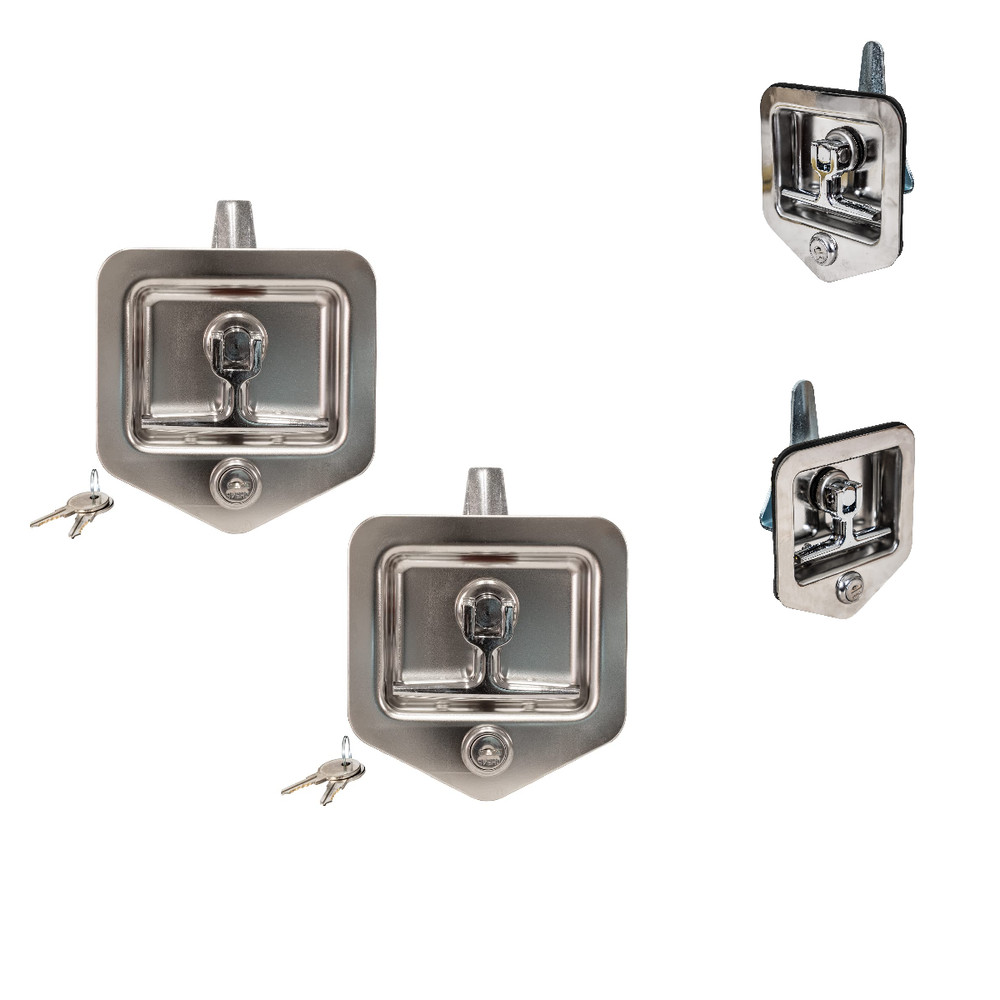 Buyers Products Company Buyers Products L8855 Locking T-Handle Latch 2 Pack