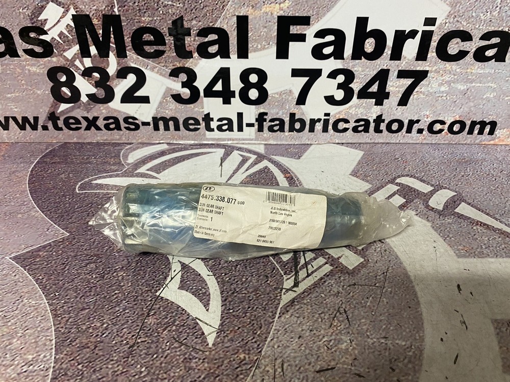 JLG Sun Gear Shaft Part No. 70022278