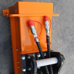 Brush Cutter For 3.5 Ton Mini Excavator Flail Mower Attachment Free Shipping