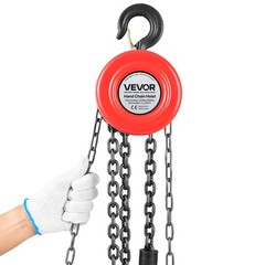 Hand Chain Hoist,1 Ton 2200 lbs Capacity,Manual Chain Block w/Upgrade G70 Galvan