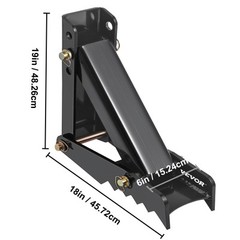 VEVOR 18″ Backhoe Thumb 1/2″ Steel Plate Excavator Universal Claw for Tractor