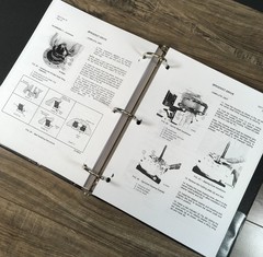 IH Dresser TD8G 125G Crawler Tractor Service Parts Manual Set 9501-Up Book D240T