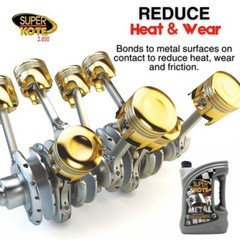 SUPERKOTE 2000 Metal Treatment Lubricant Anti Friction EP 1GAL 4PACK