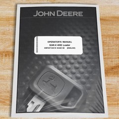 John Deere 524K SERIES II Loader Owners Operators Manual – OMT387130X19