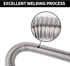 23.6 Inches Exhaust Hose, 2.5cm/1 In Fuel Tank Diesel Size: 23.6in/60cm(2pcs)